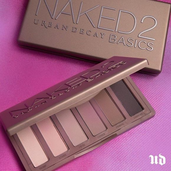 Urban Decay Naked2 Basics6 Taupe & Brown Matte Neutral Shade Eyeshadow Palette
